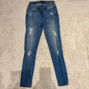 Bebe heartbreaker skinny jeans
